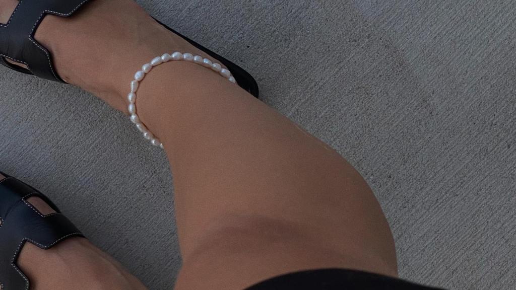 collier perle tendance